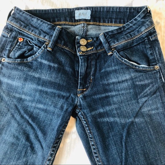 Hudson | Colin Flap Skinny Jean | Med-Dark Wash - Picture 3 of 4